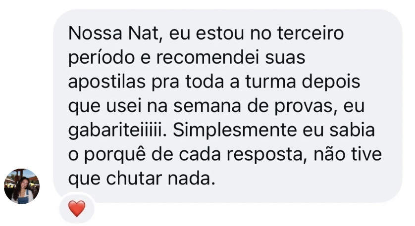 Feedback de aluna