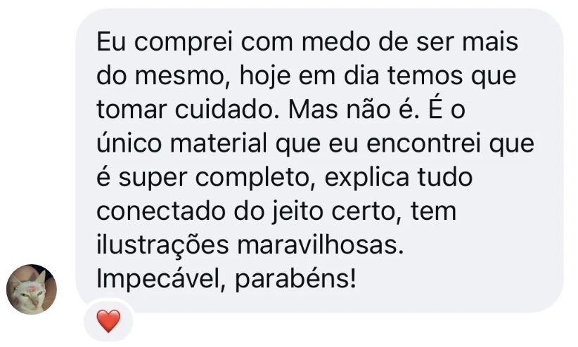 Feedback de aluna