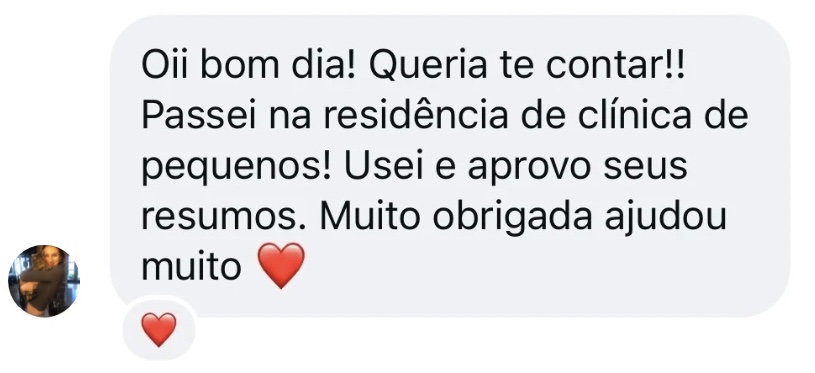 Feedback de aluna