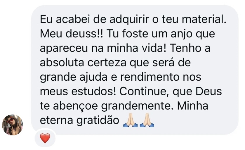 Feedback de aluna